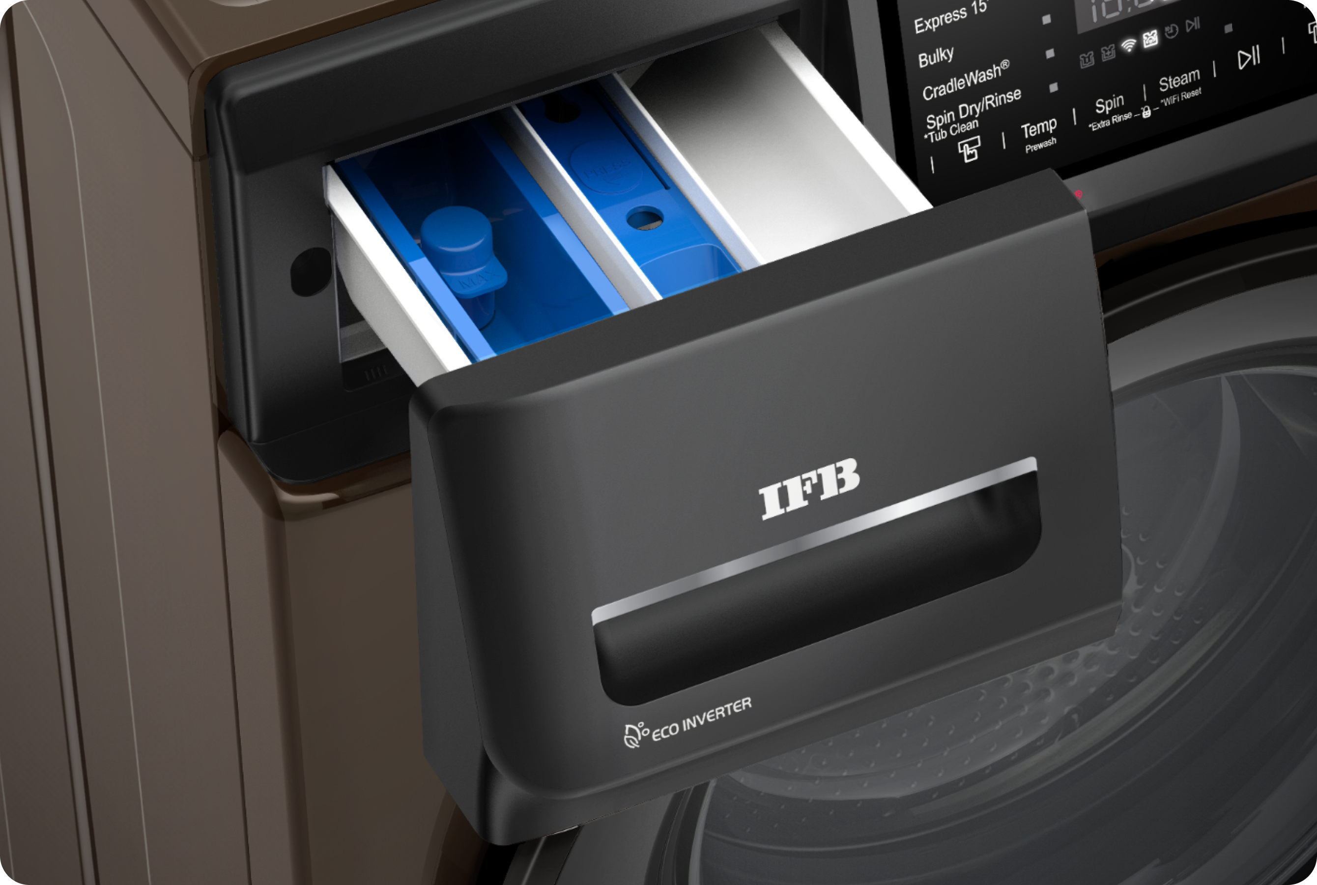 IFB DeepClean 7 kg Front Load Washing Machine with WiFi and Voice Enabled: Product feature
